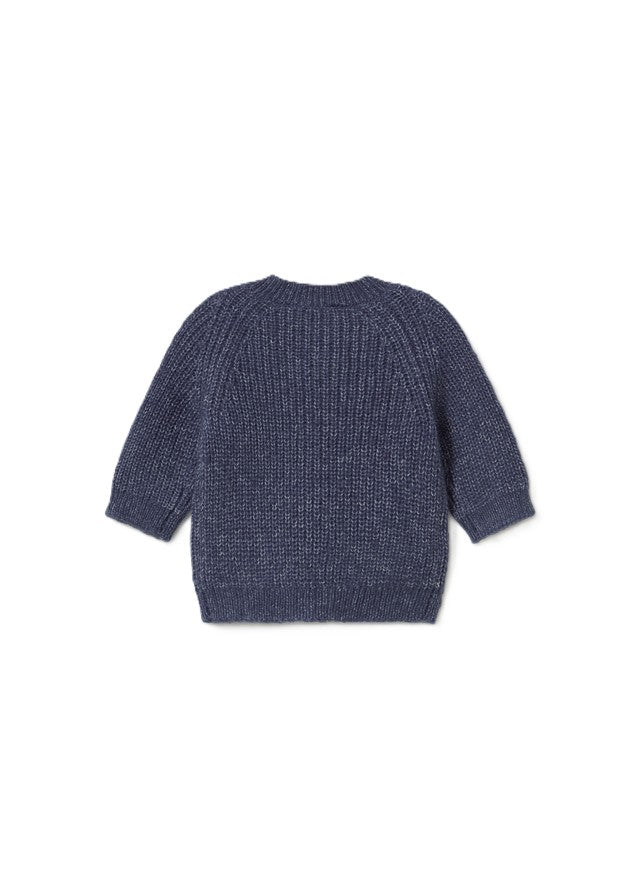 Cardigan blu scuro per neonato 2370 024 MAYORAL 