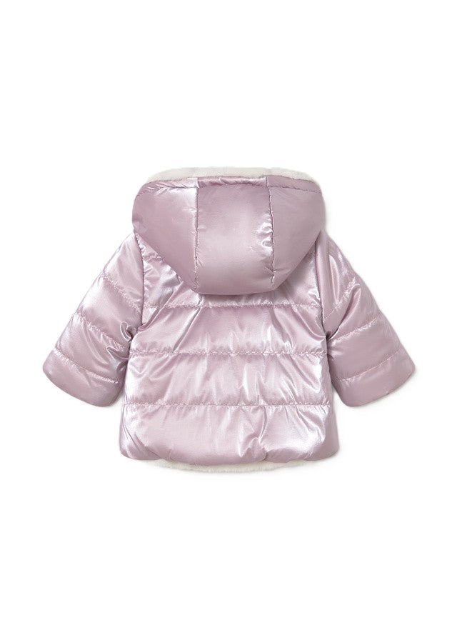 Giubbotto malva per neonata 2401 085 MAYORAL 