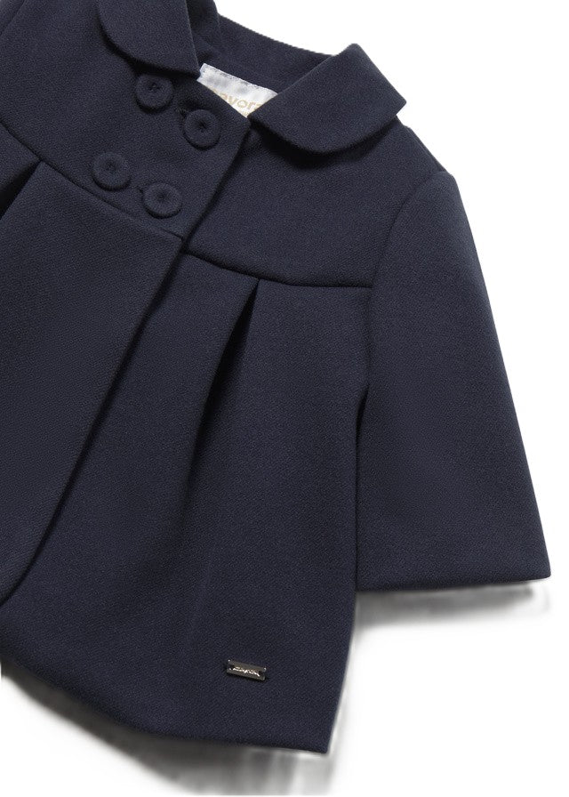 Cappotto blu per neonata 2407 010 MAYORAL 