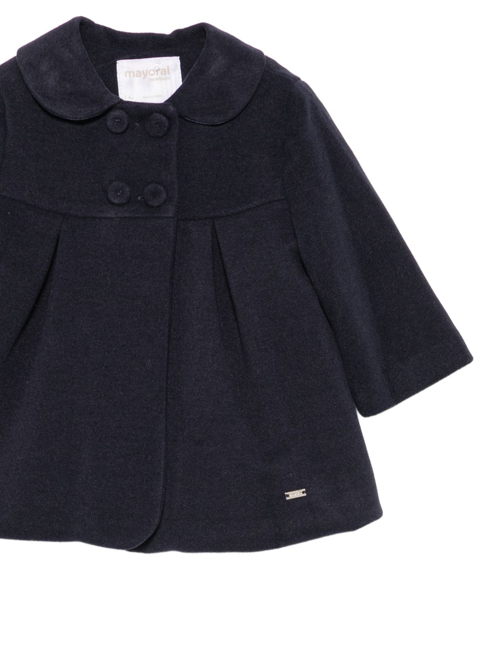 Cappotto blu per neonata 2407 010 MAYORAL 