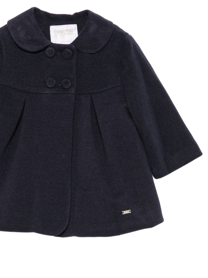 Cappotto blu per neonata 2407 010 MAYORAL 