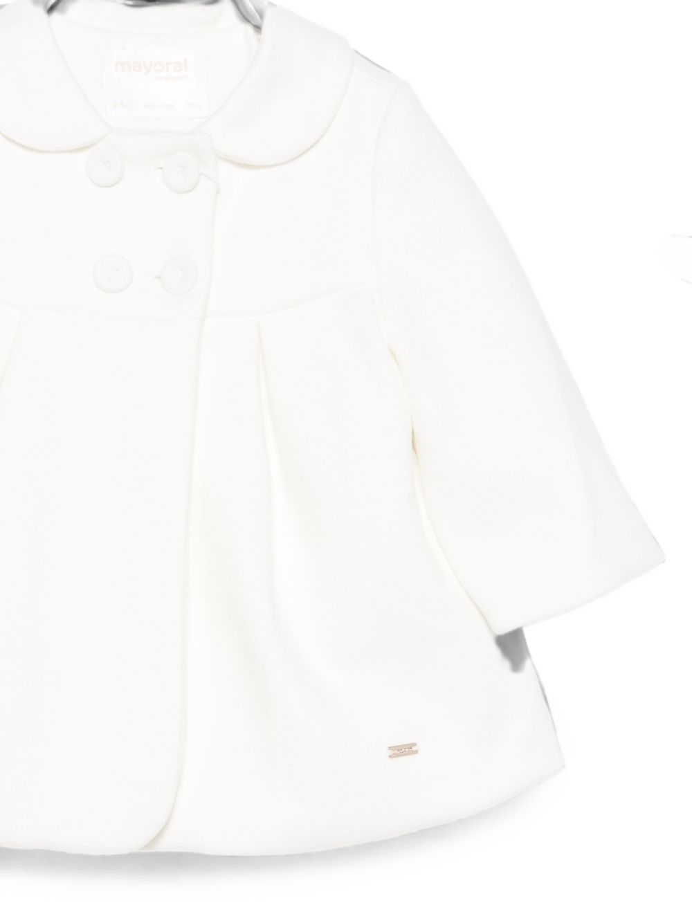 Cappotto ecrù per neonata 2407 011 MAYORAL 