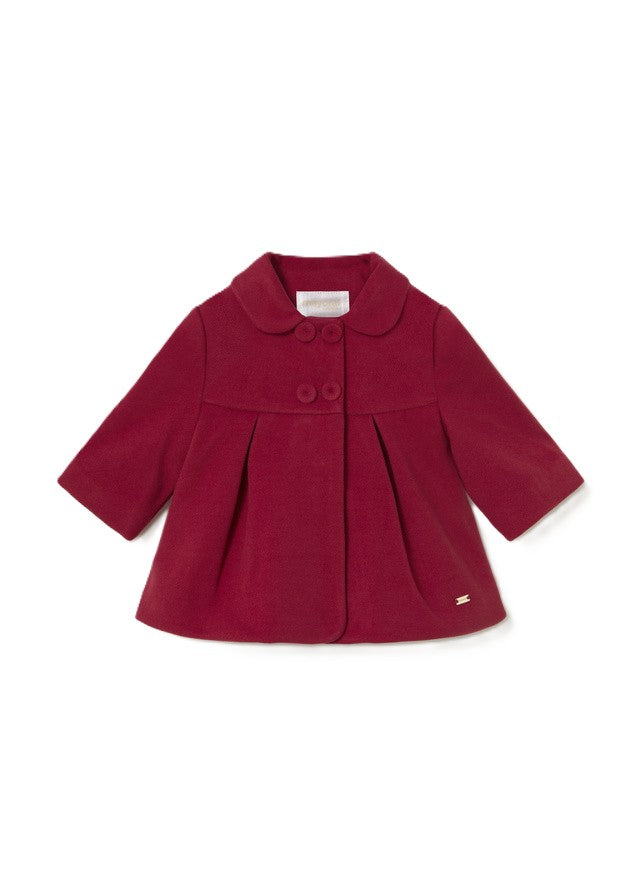 Cappotto rosso per neonata 2407 013 MAYORAL 