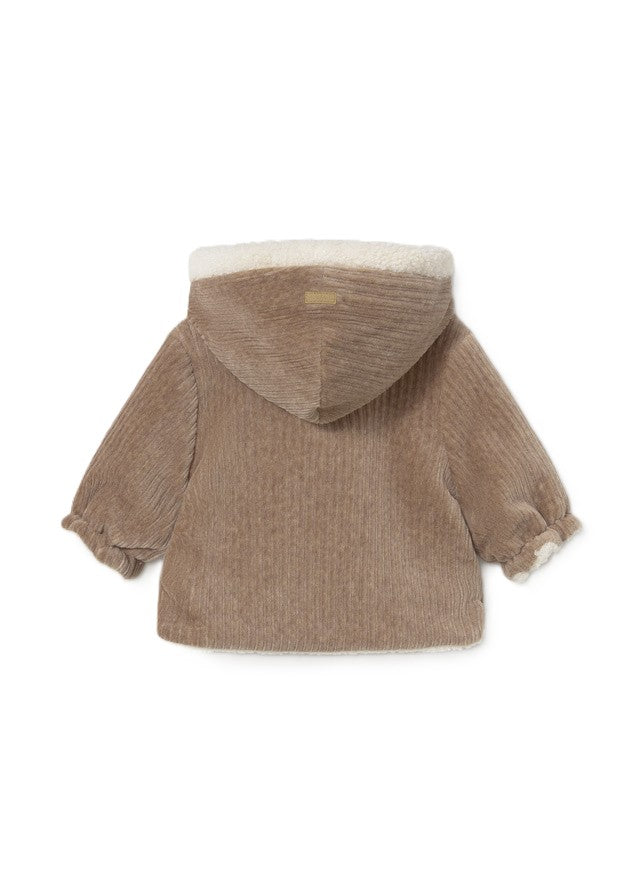 Giubbotto marrone/beige per neonato 2412 057 MAYORAL 