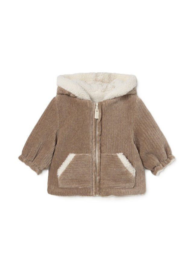 Giubbotto marrone/beige per neonato 2412 057 MAYORAL 