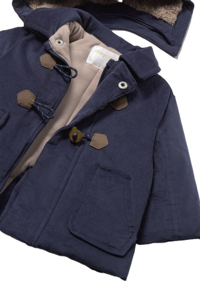Cappotto blu scuro per neonato 2414 061 MAYORAL 