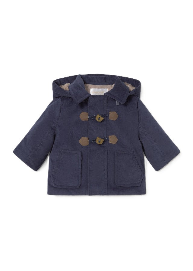 Cappotto blu scuro per neonato 2414 061 MAYORAL 