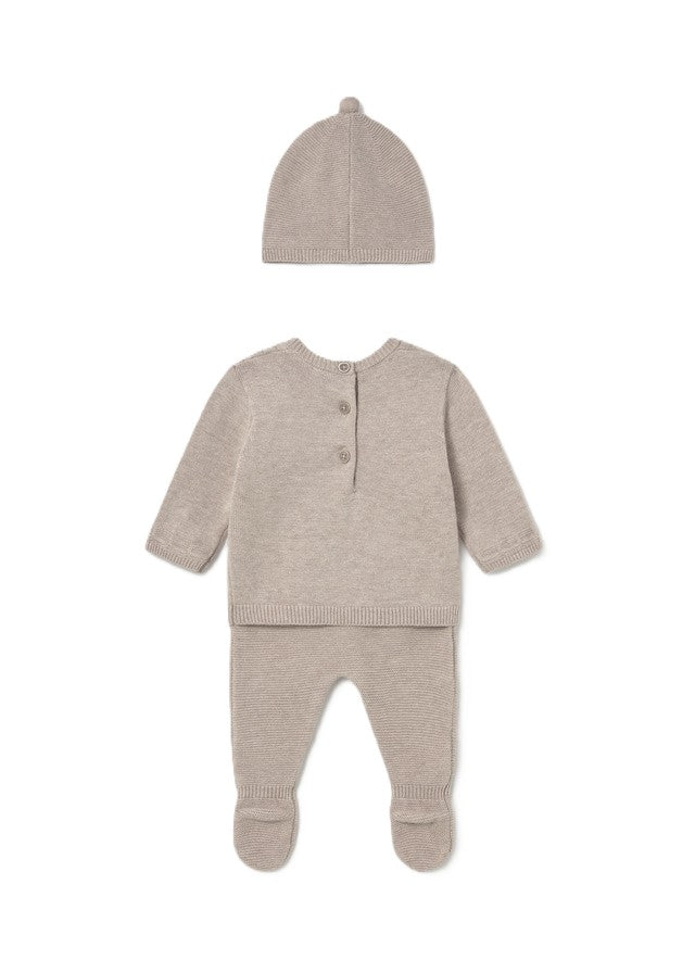 Completo beige per neonata 2503 050 MAYORAL 