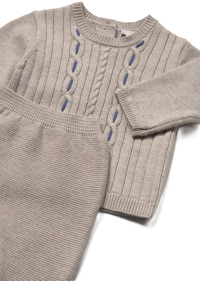 Completo beige per neonata 2503 050 MAYORAL 