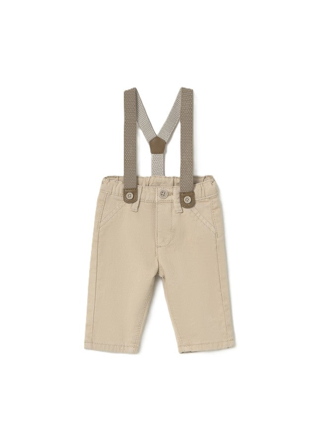 Pantalone beige per neonato 2504 057 MAYORAL 