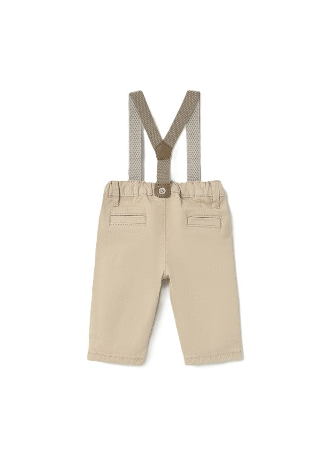 Pantalone beige per neonato 2504 057 MAYORAL 