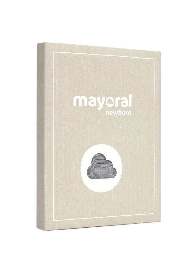 Completo ecru/grigio per neonato 2505 065 MAYORAL 