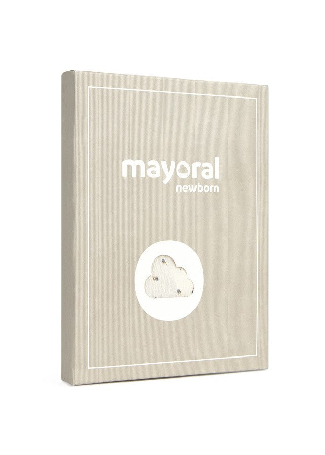 Completo ecru/grigio per neonata 2516 034 MAYORAL 