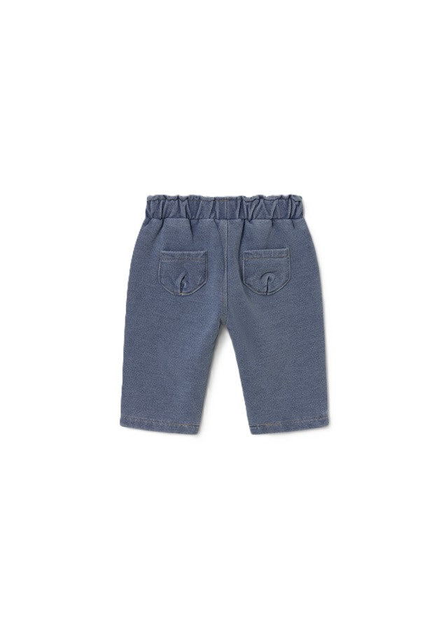 Pantalone blu per neonata 2525 005 MAYORAL 