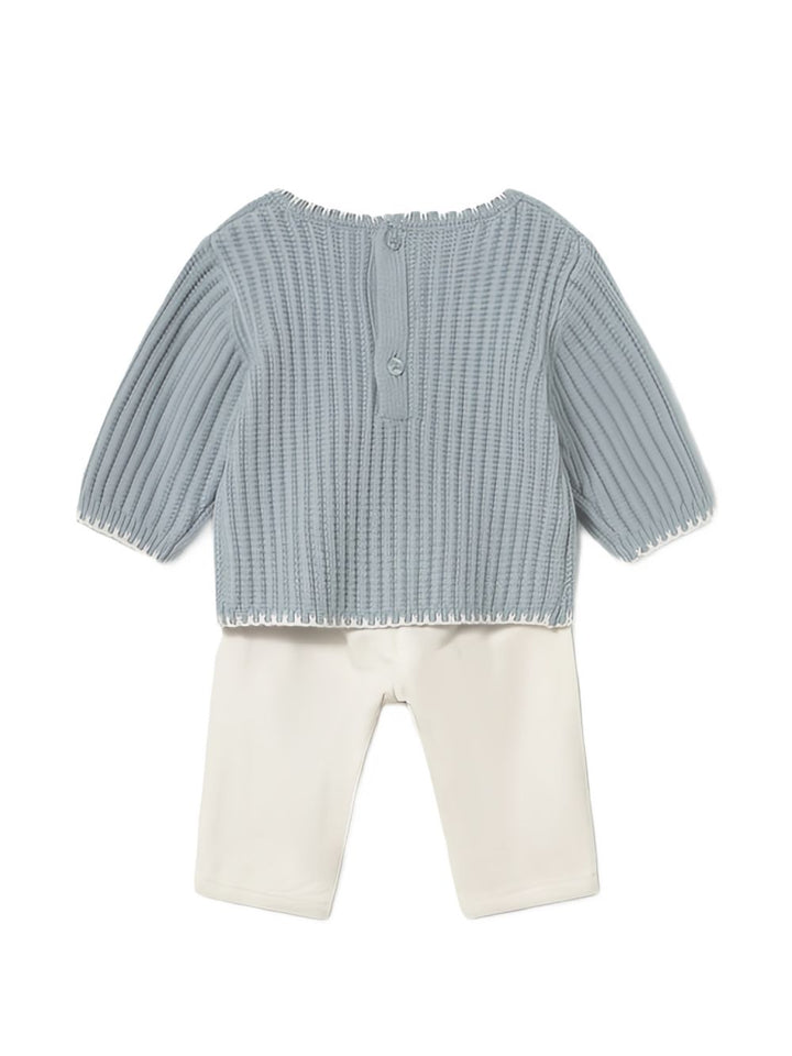 Completo blu/bianco per neonata 2526 030 MAYORAL 