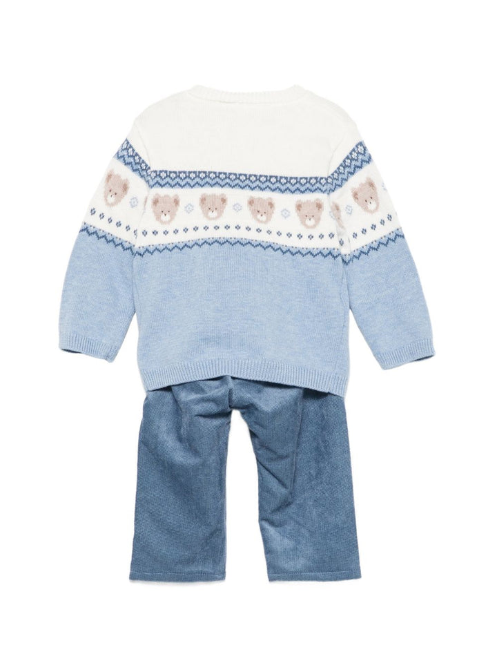 Completo blu/ecrù per neonato 2532 080 MAYORAL 