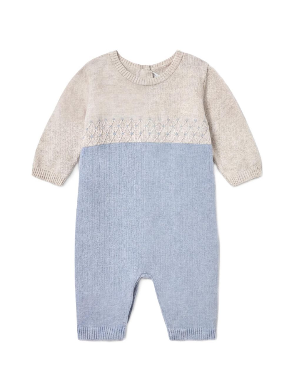 Tutina beige/cielo per neonato 2601 018 MAYORAL 