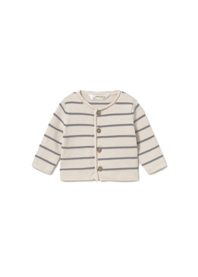 Completo ecrù/grigio per neonato 2609 028 MAYORAL 