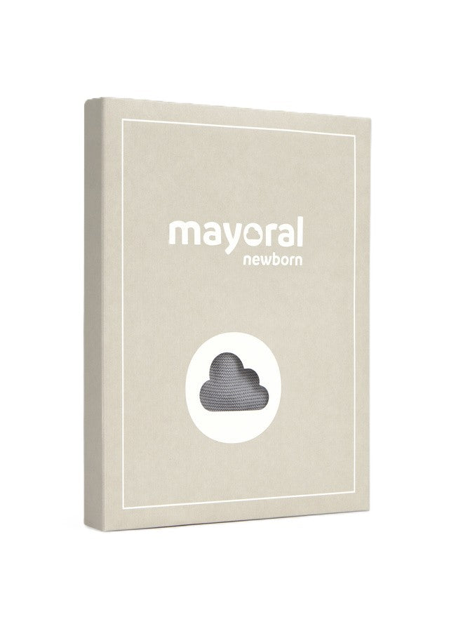 Completo ecrù/grigio per neonato 2609 028 MAYORAL 