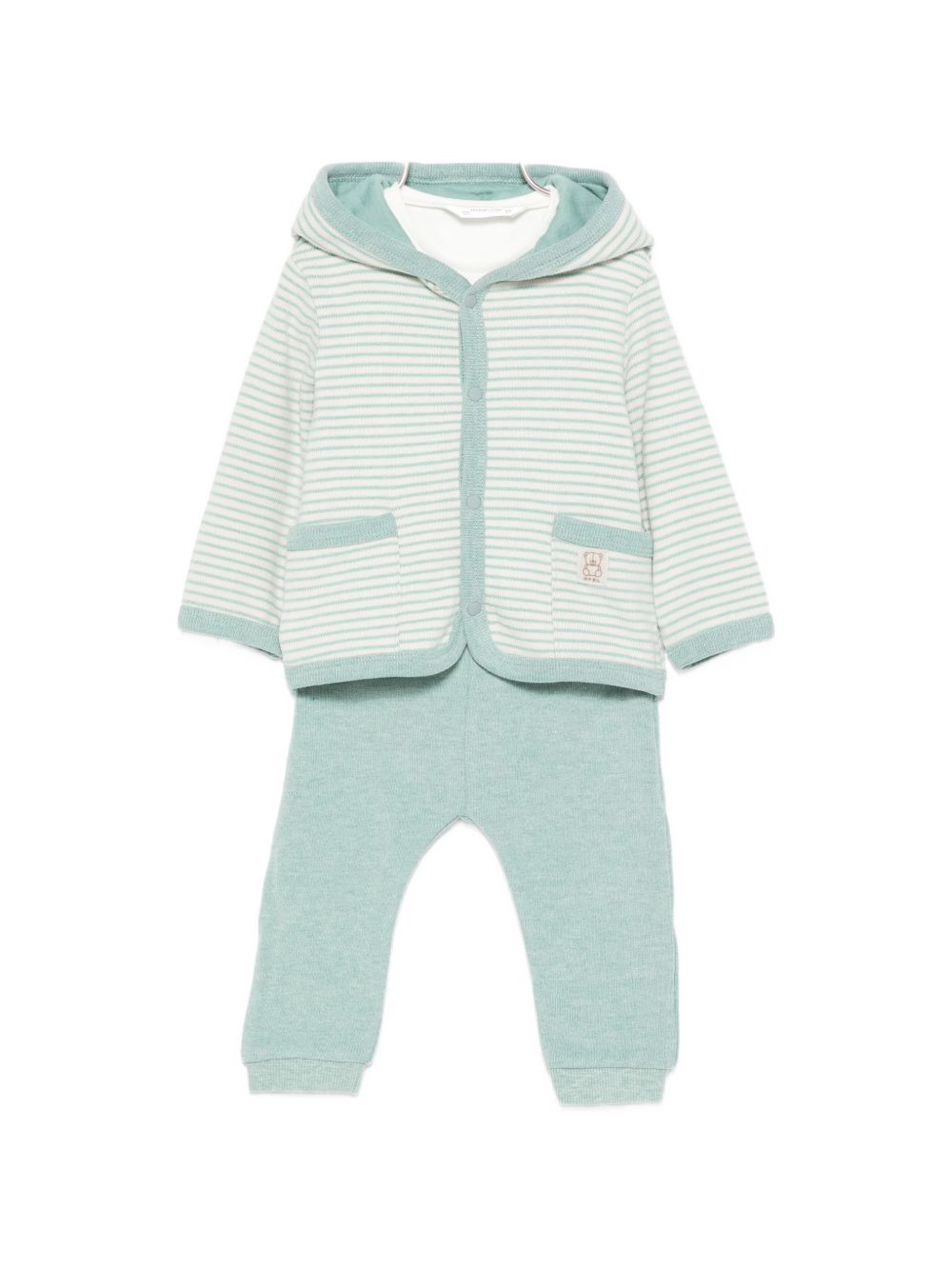 Completo ecrù/mineral per neonato 2668 027 MAYORAL 