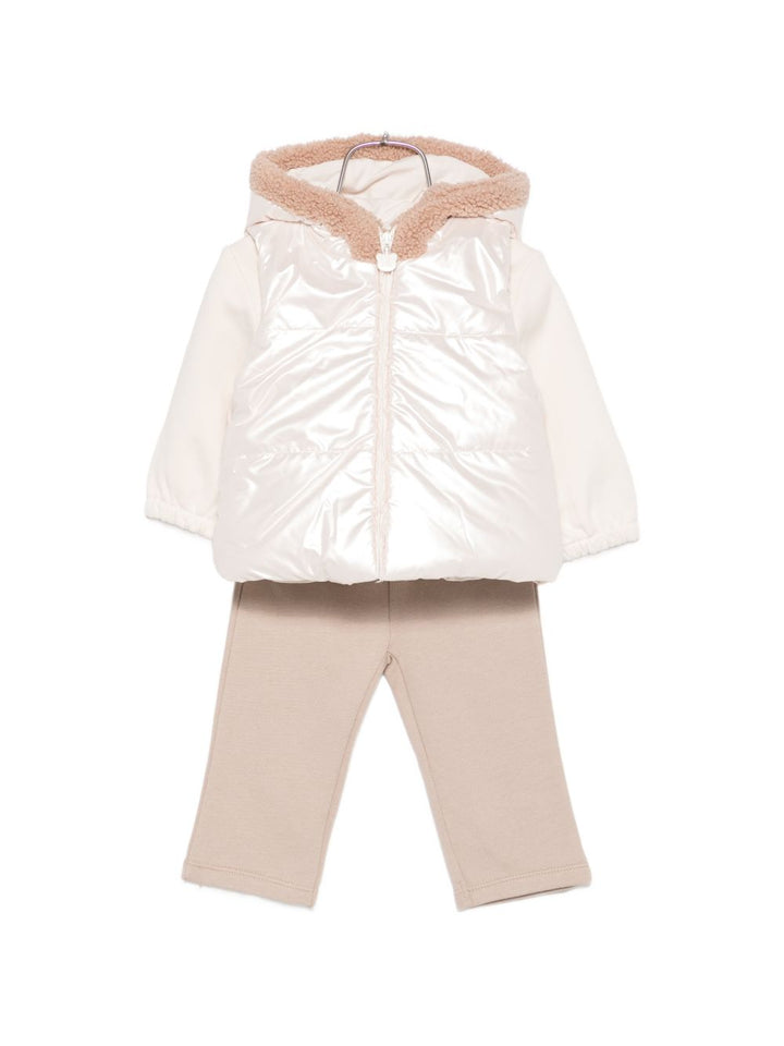 Completo marrone/bianco per neonato 2686 023 MAYORAL 