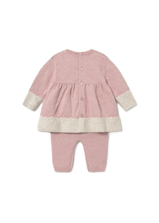 Completo rosa per neonata 2701 053 MAYORAL 