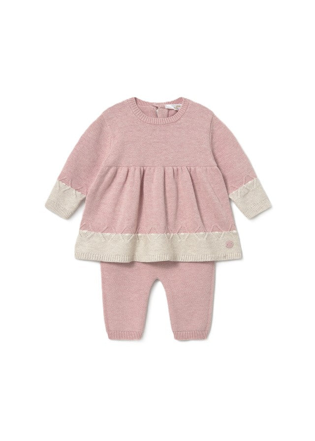 Completo rosa per neonata 2701 053 MAYORAL 