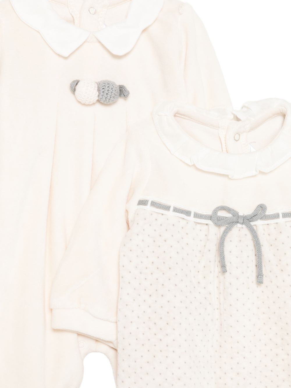 Kit tutina ecrù per neonata 2752 078 MAYORAL 