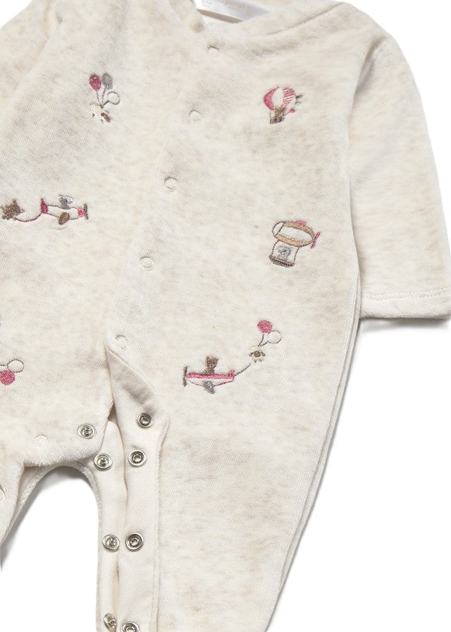 Tutina rosa/bianca per neonato 2763 073 MAYORAL 