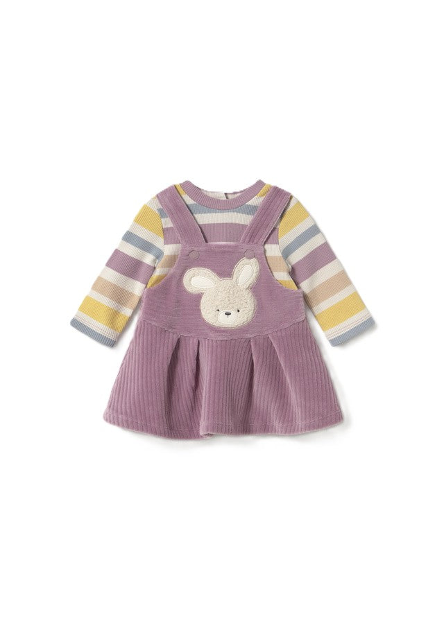 Completo viola/multicolor per neonata 2803 020 MAYORAL 