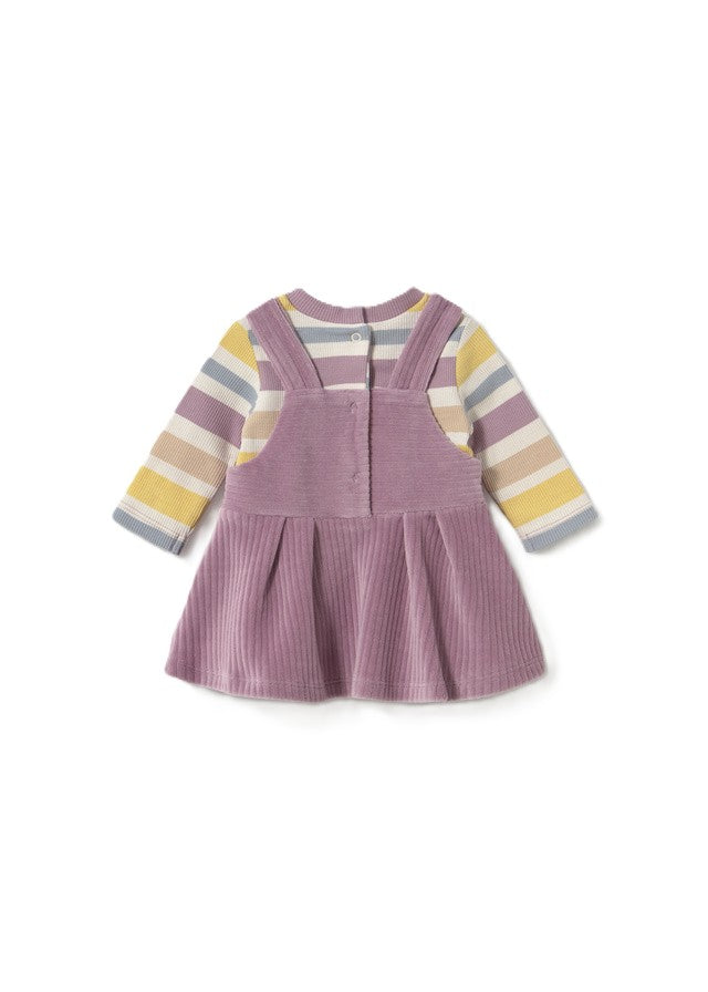 Completo viola/multicolor per neonata 2803 020 MAYORAL 