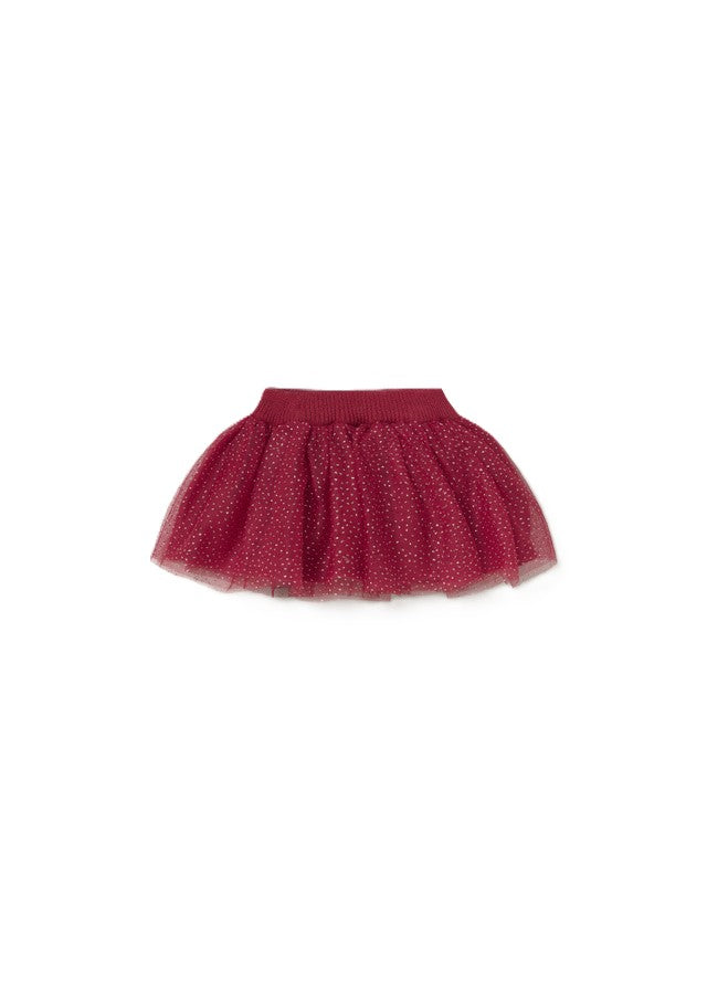 Completo rosso/ecru per neonata 2811 029 MAYORAL 