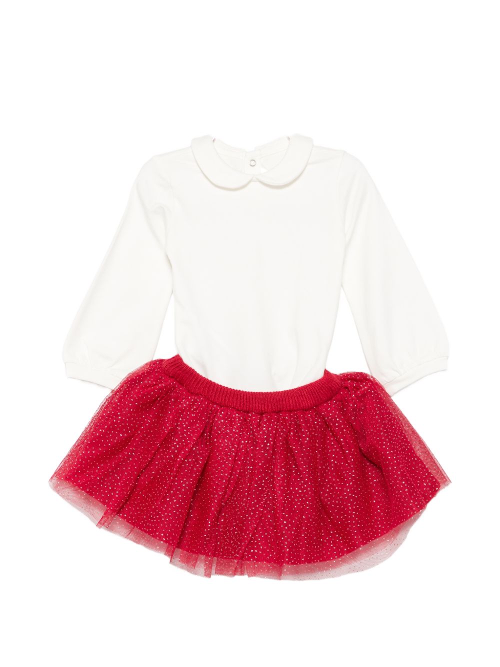 Completo rosso/ecru per neonata 2811 029 MAYORAL 