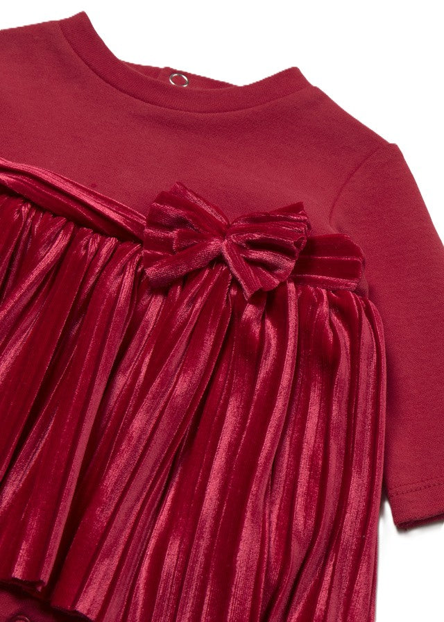 Abito rosso per neonata 2813 019 MAYORAL 