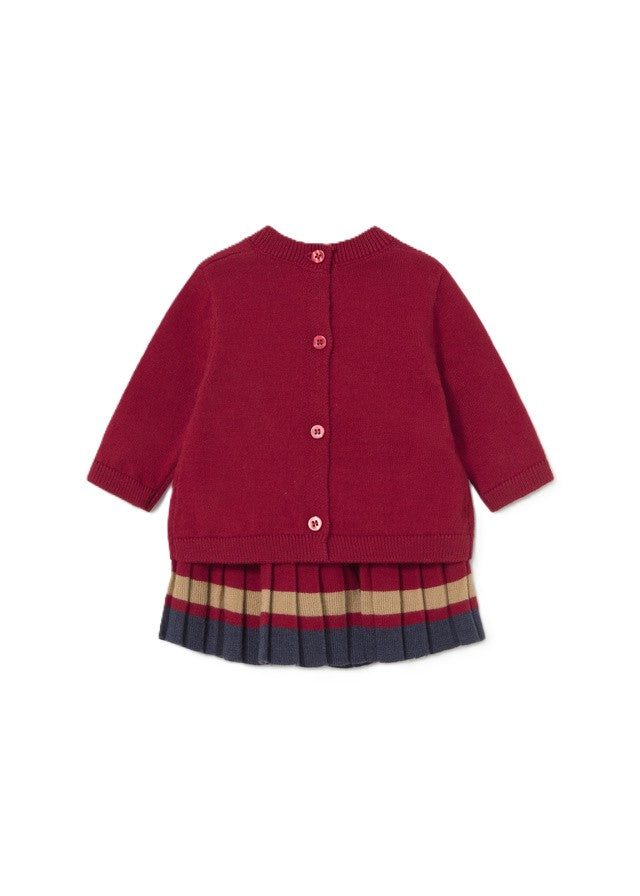Completo rosso per neonata 2829 058 MAYORAL 