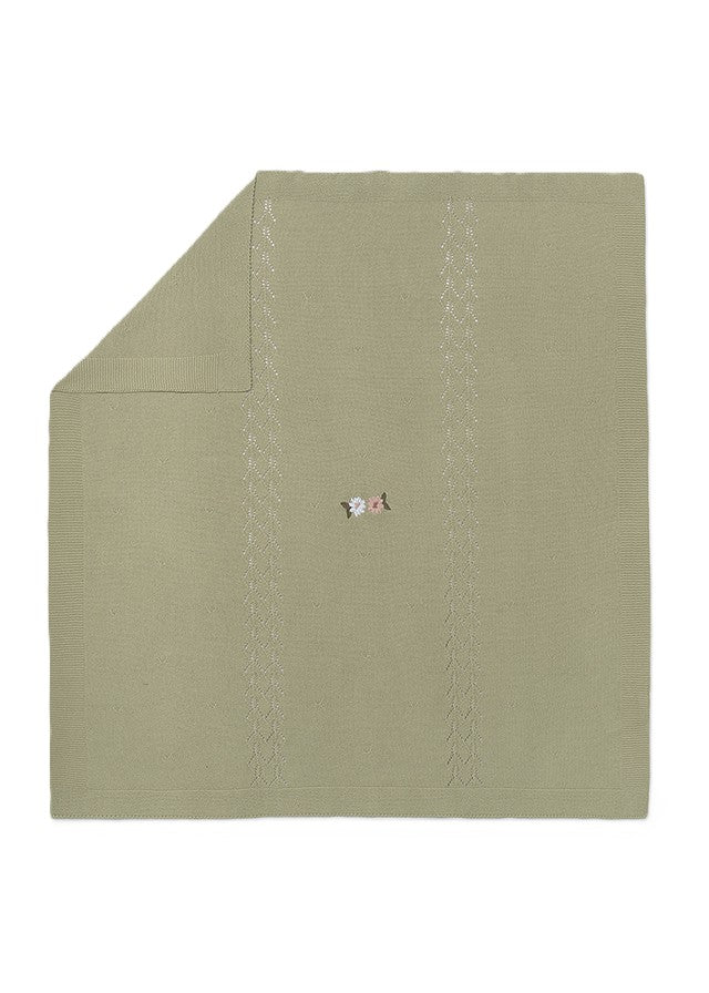 Coperta verde alloro per neonato 9132 043 MAYORAL 