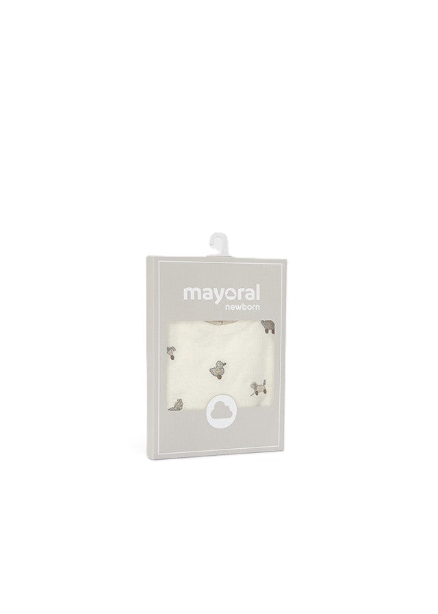 Bavaglio ecrù per neonato 9137 053 MAYORAL 