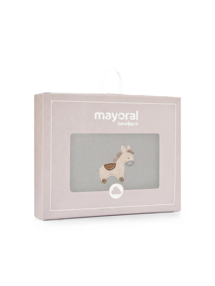 Coperta grigia per neonato 9144 079 MAYORAL 