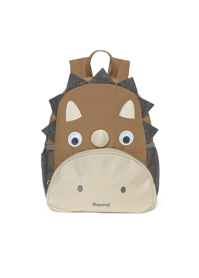 Zaino marrone Dino per bambino 9162 081 MAYORAL 