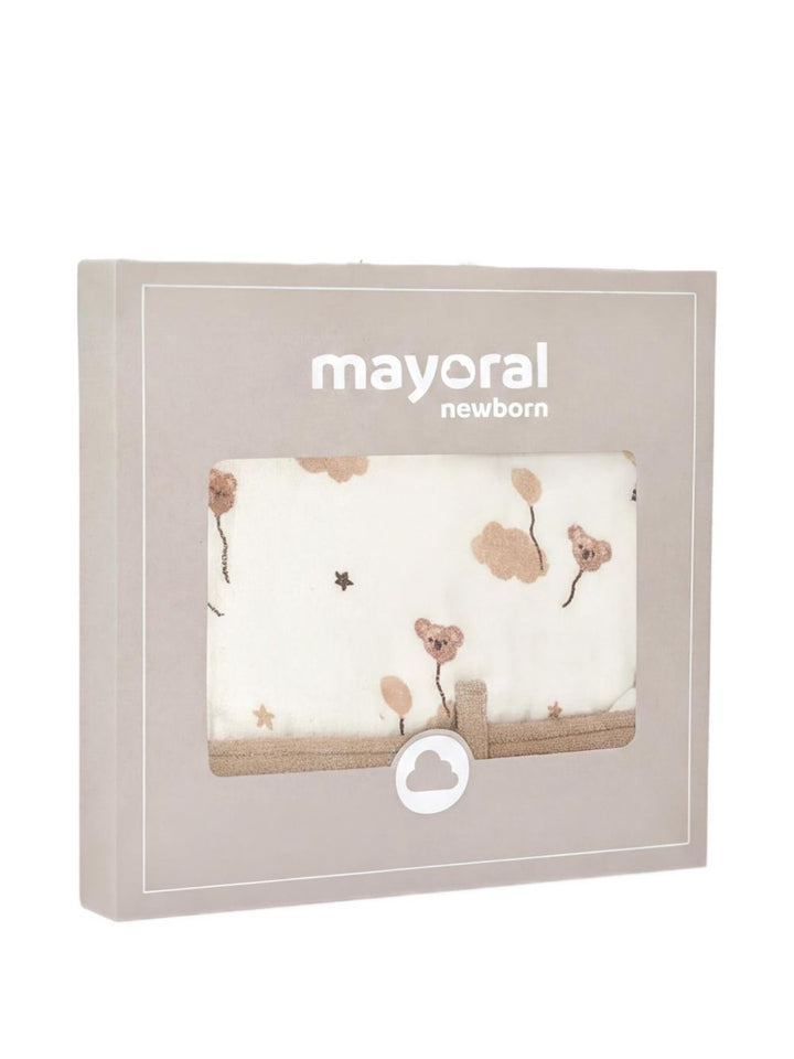 Accapatoio bianco/marrone per neonato 9177 015 MAYORAL 