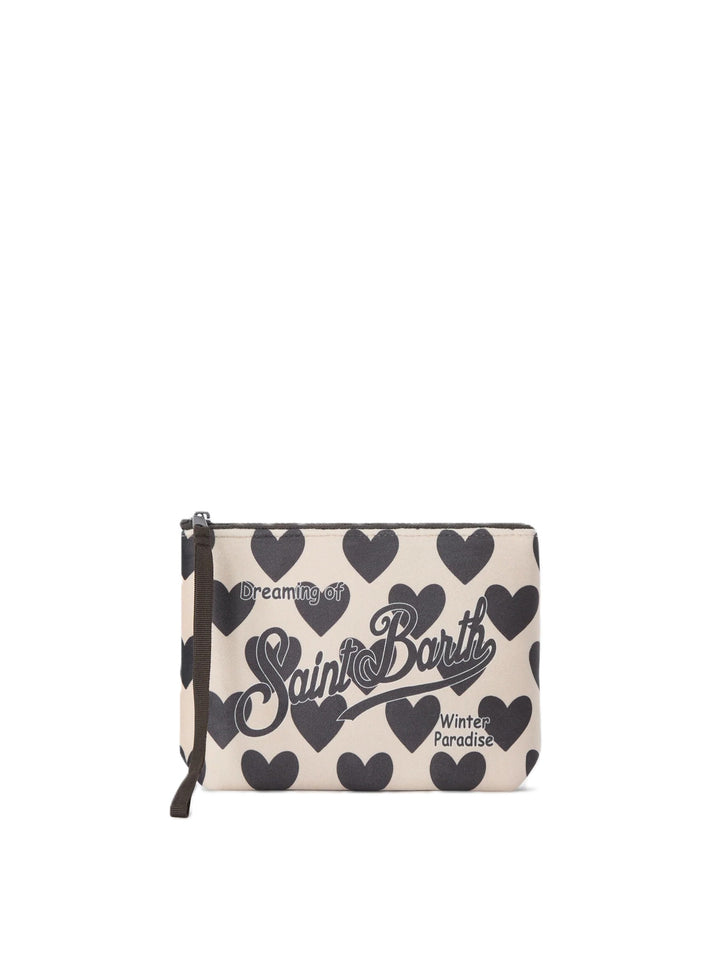 Pochette nera/beige per bambina ALI0002 01480M MC2 Saint Barth Kids 