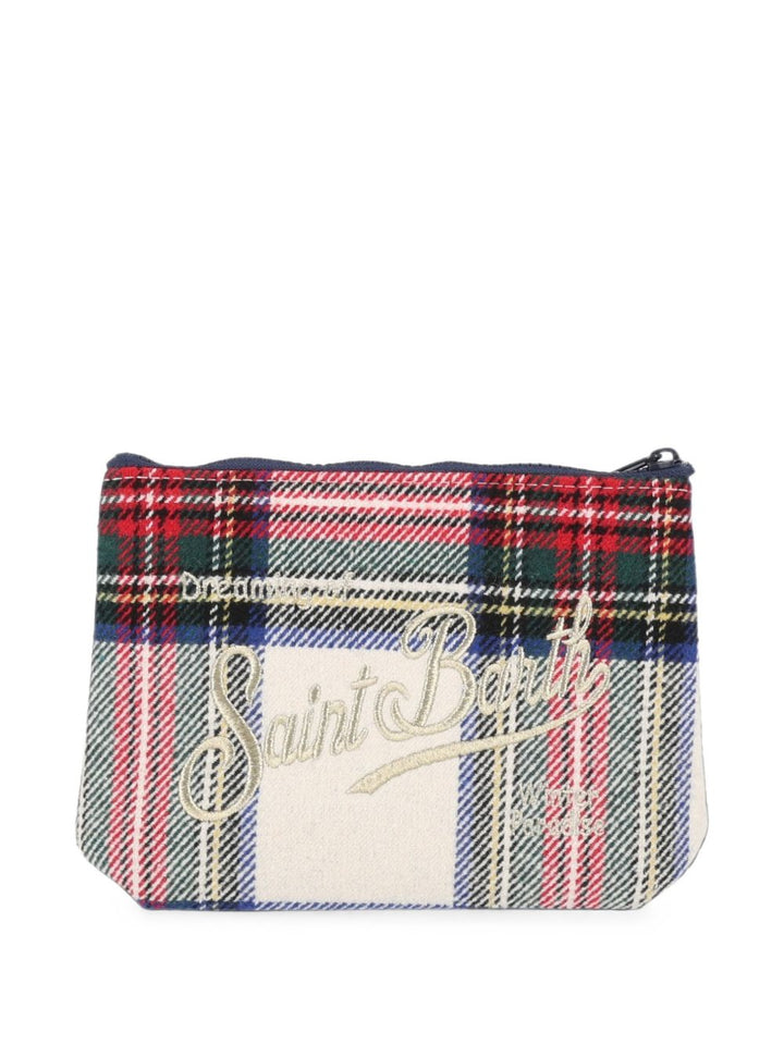 Borsetta a quadri per bambina ALI0022 01816M MC2 Saint Barth Kids 