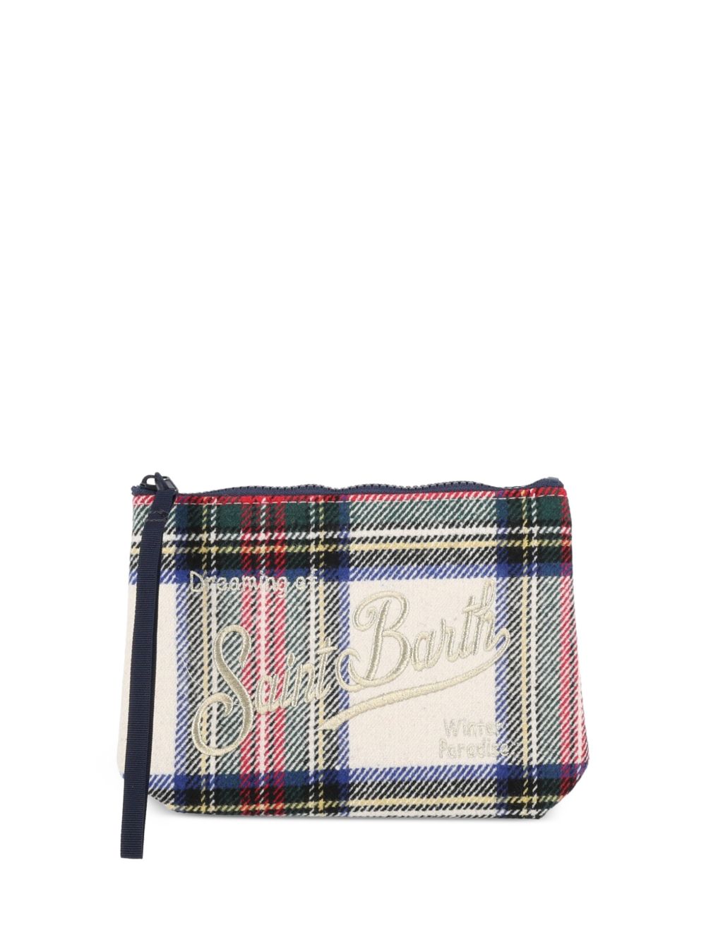 Borsetta a quadri per bambina ALI0022 01816M MC2 Saint Barth Kids 