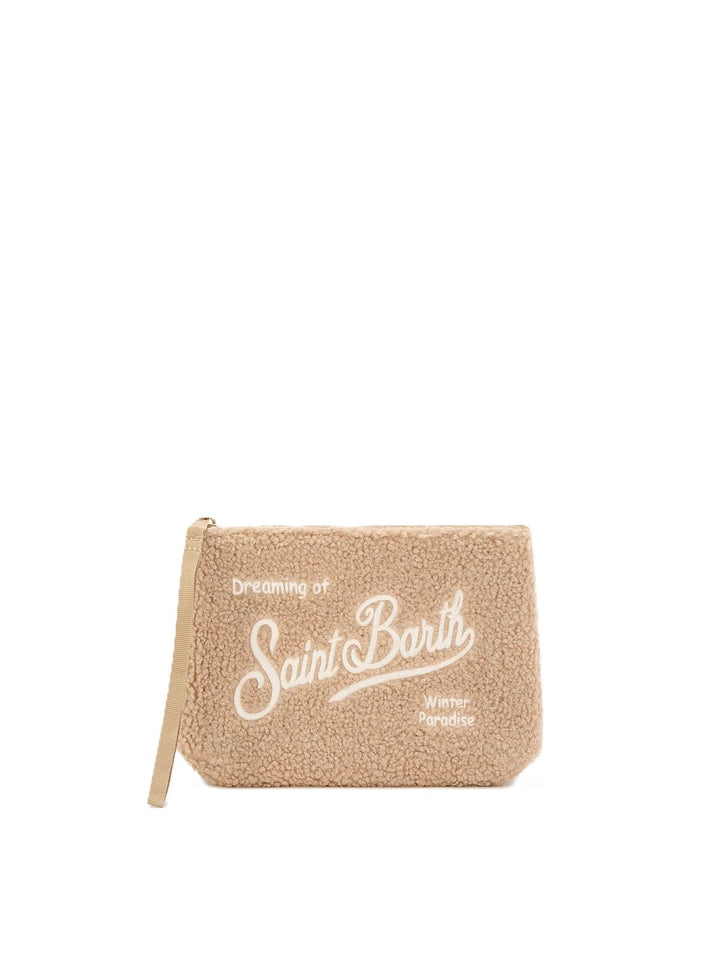 Pochette marrone chiaro per bambina ALI0023 00347M MC2 Saint Barth Kids 