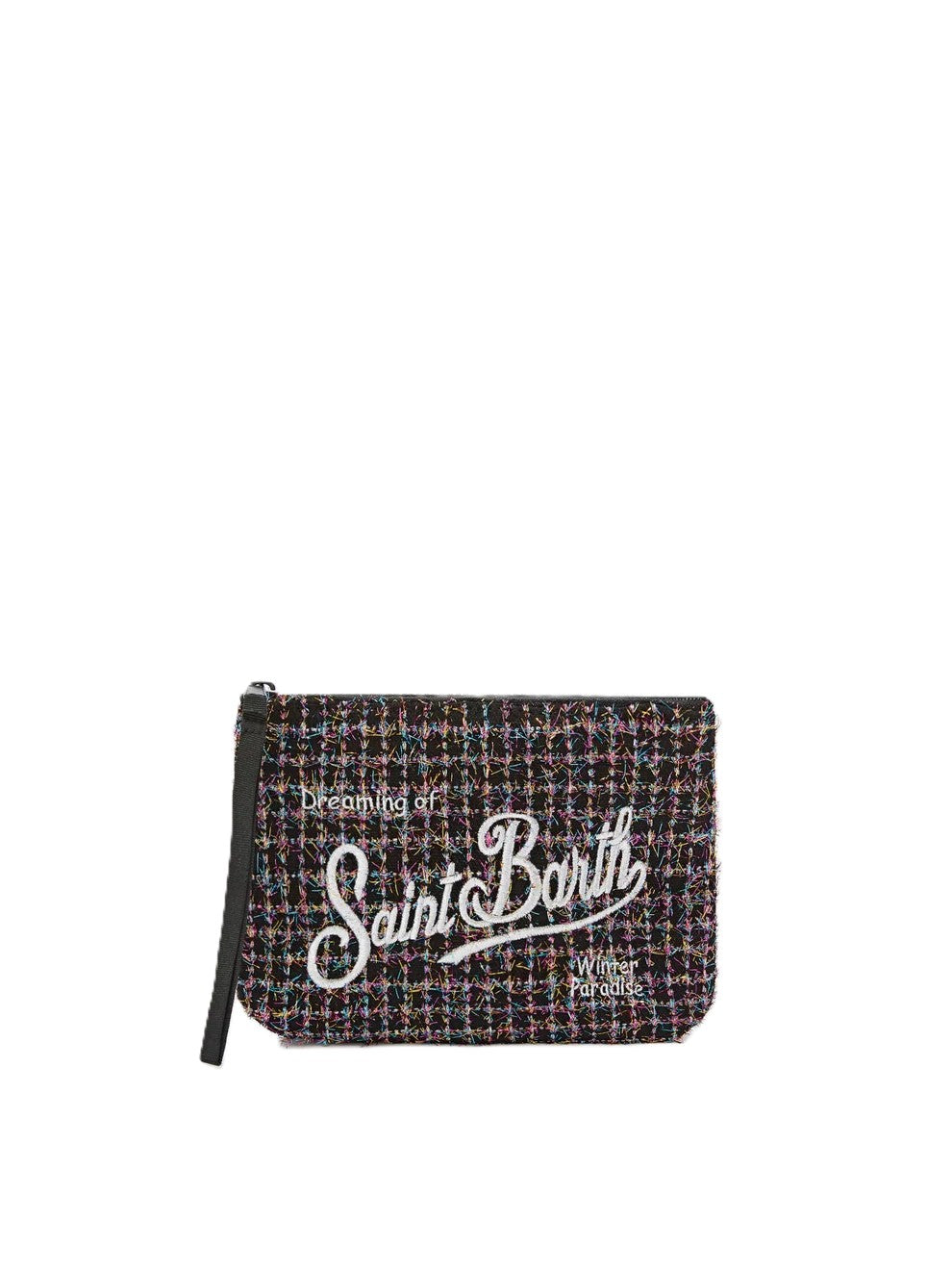 Pochette nera/multicolor per bambina ALI0027 00193M MC2 Saint Barth Kids 