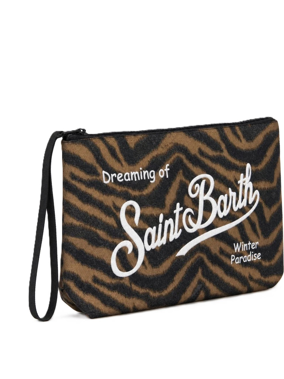 Pochette marrone "zebra" per bambina ALI0028 00469M MC2 Saint Barth Kids 