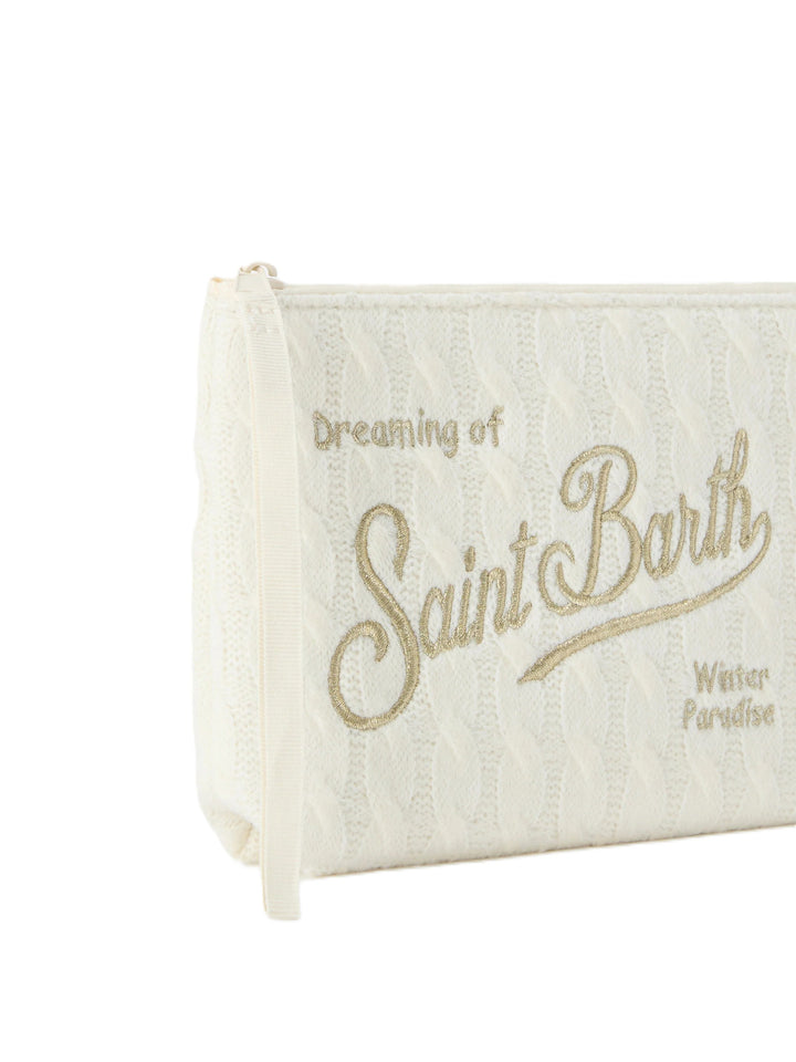 Pochette bianca per bambina ALI0057 02370M MC2 Saint Barth Kids 