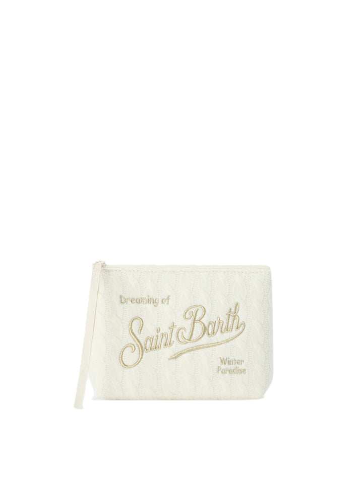 Pochette bianca per bambina ALI0057 02370M MC2 Saint Barth Kids 