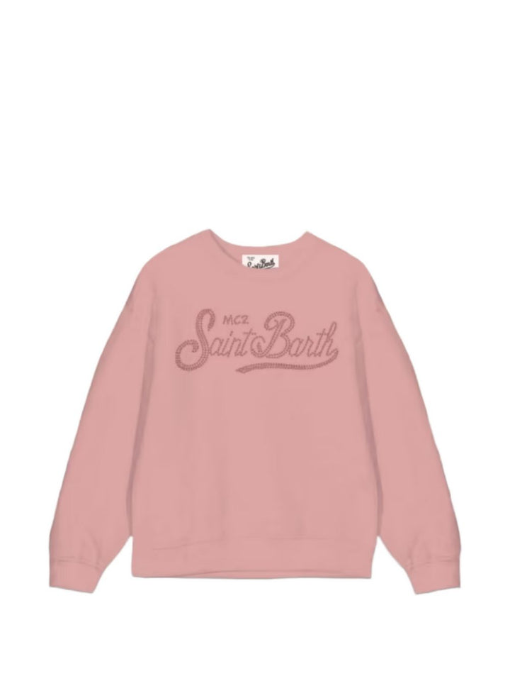 Felpa rosa per bambina BRN0002 01951M MC2 Saint Barth Kids 