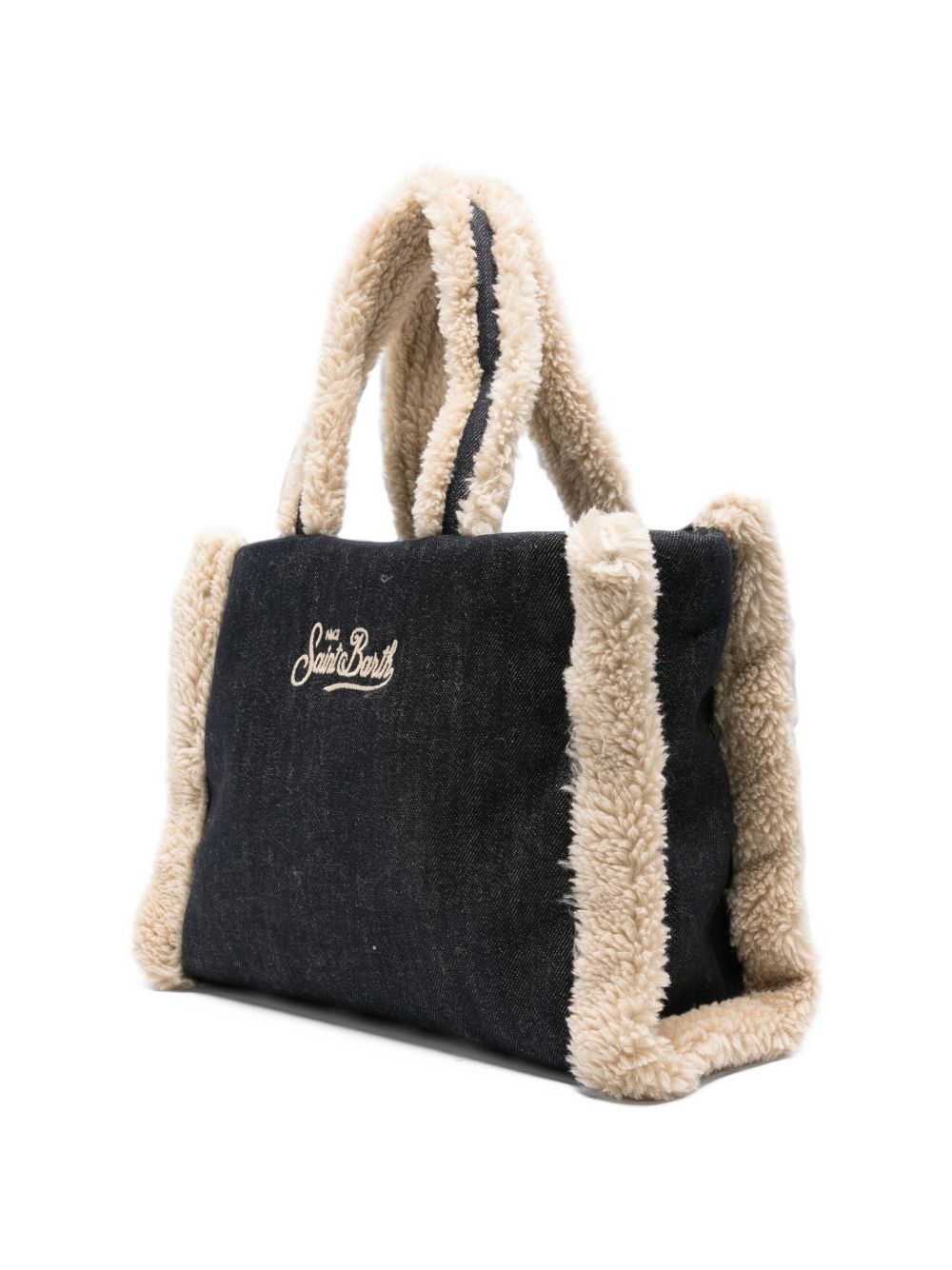 Borsa nera/marrone per bambina COL0031 00144M MC2 Saint Barth Kids 